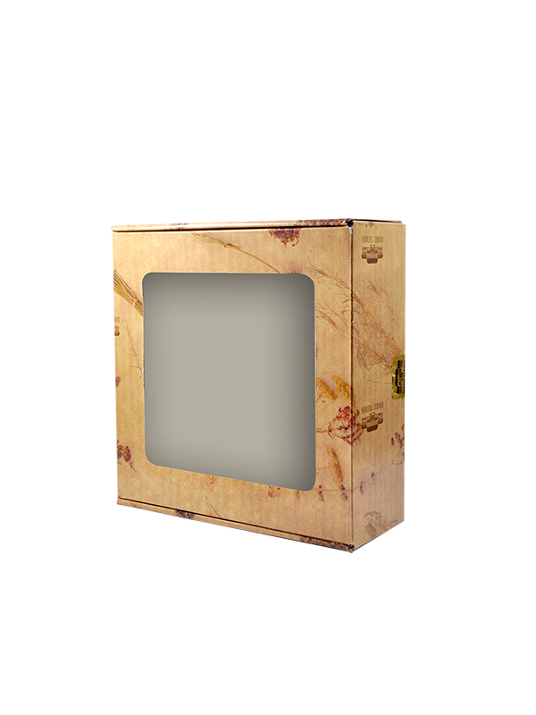 Darilna škatla rjava manjša