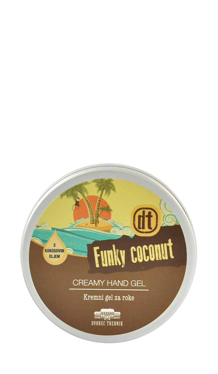Kremni gel za roke kokos