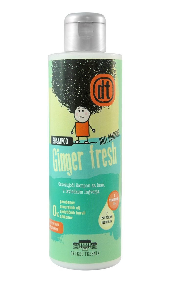 Šampon proti prhljaju ingver