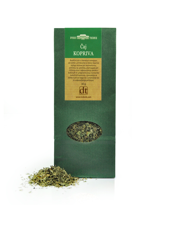 Čaj v vrečki kopriva